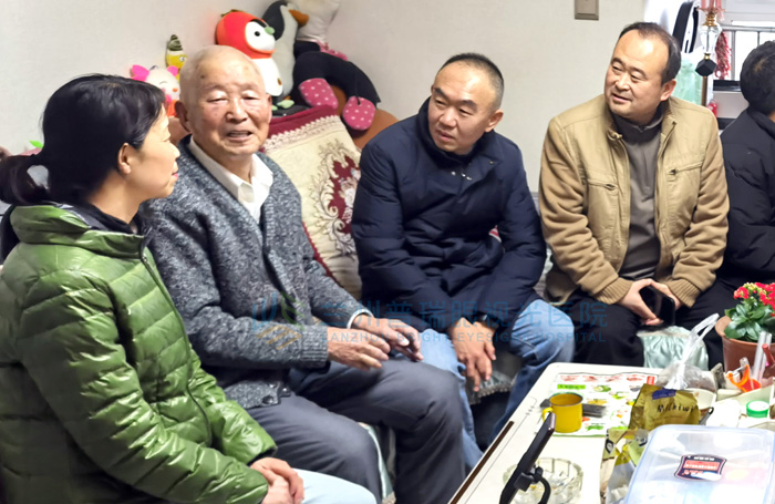 元旦前夕，關(guān)愛抗美援朝老兵傳承紅色基因